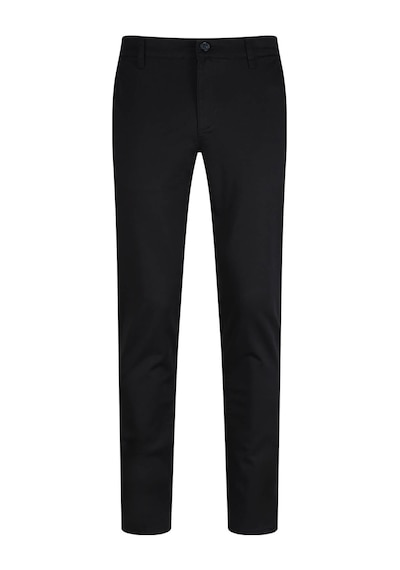 Hatemoğlu Siyah Regular Fit Yandan Cepli Kanvas Pantolon Hatemoğlu Siyah Regular Fit Yandan Cepli Kanvas Pantolon