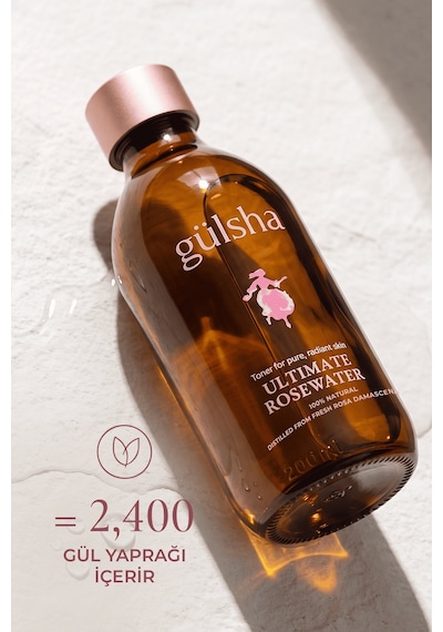 Gülsha Tam Gül Suyu 200 ML