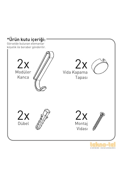 Teknotel Üç Katlı Kancalı Banyo Köşe Rafı Mat Siyah Es076H Siyah