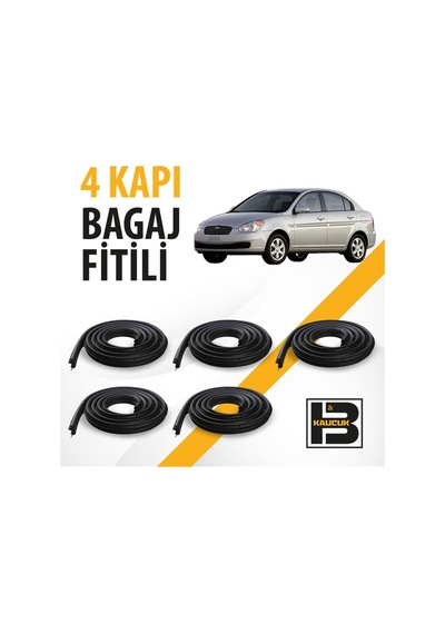 Hyundai Accent 2006-2012 4 Kapı + Bagaj Fitili Bm03359