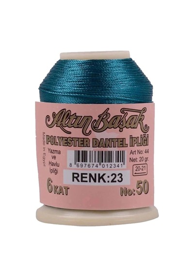 Hubrendy Tedarik Altınbaşak Oya Ve Dantel İpi 20 Gr - Royaleks - No: 023