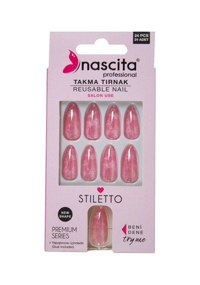 Nascita Stiletto Takma Tırnak 24 Lü Set Nasnaıl00177