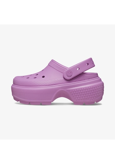 Crocs Stomp Kadın Mor Terlik Düz 209347 Mor