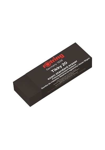 Rotring Tikky 20 Siyah Sınav Silgisi