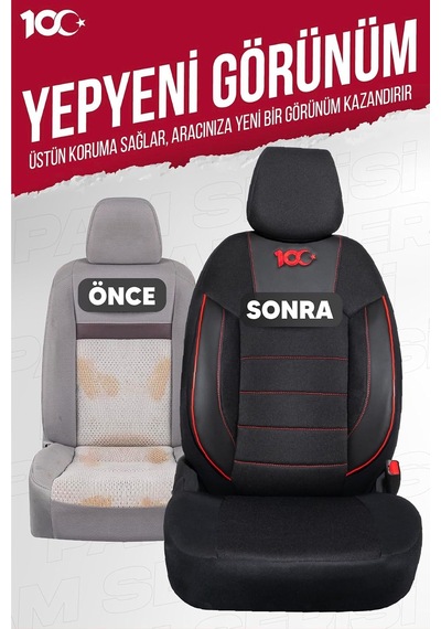Ayrex 100. Yıl Özel Serisi Oto Koltuk Kılıfı Diğer