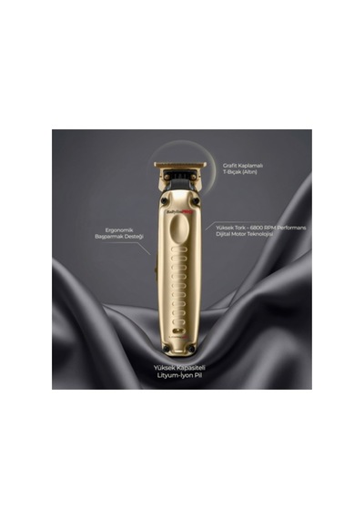 Babyliss Pro 4rtists Lo-profx Şarjlı Saç Kesme Makinesi Gold Fx726ge