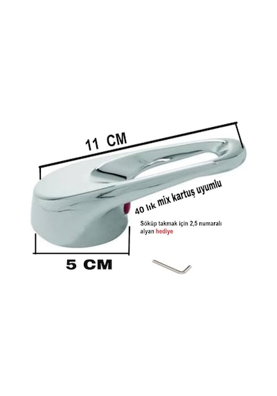 Mix Batarya Aç Kapa Kumanda Kolu 40 Lık