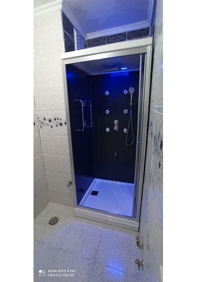 90X90 Kare Özel Üretim Kompakt Sistem Antrasit