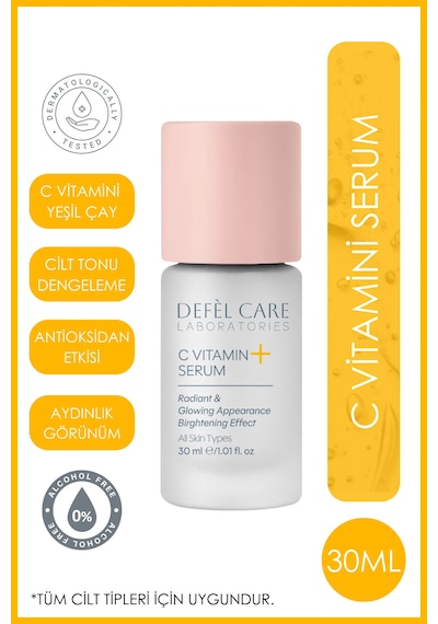 C Vitamini Serum Canlandırıcı Ve Parlaklık Veren Cilt Serumu