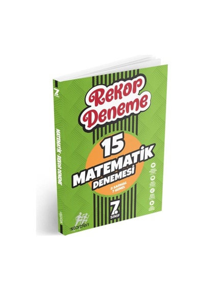 7. Sınıf Matematik Rekor Deneme -  Startfen Yayınları
