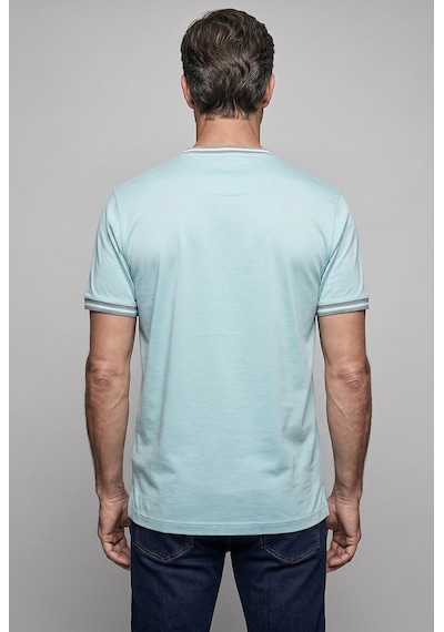 Bisse Su Yeşili Studio Bi Si Klet Yaka Şeri Tli T-shirt Bsts26y26300 D78
