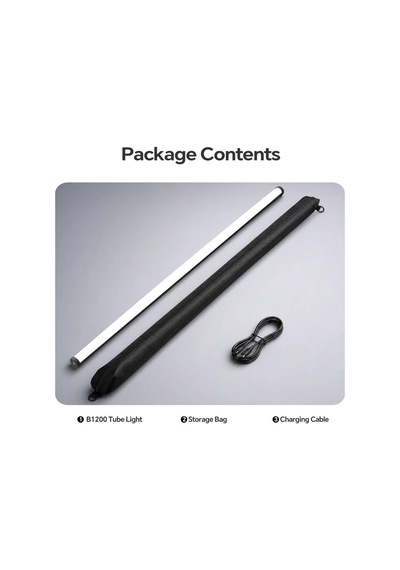 Photoolex B1200 120 Cm 38w App Kontrollü Rgb Tube Led Işık - Ls-158pl-01
