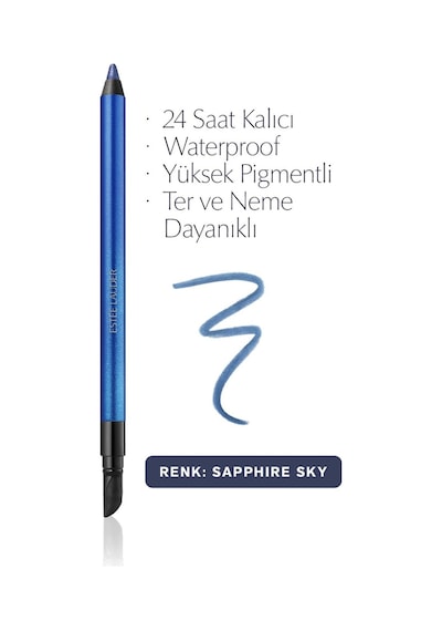 Estee Lauder Double Wear 24H Waterproof Gel Eye Pencil Saphire
