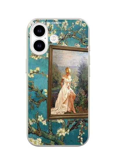 Arvencase Apple iPhone Uyumlu 17 Uyumlu Hd Kalite Orta Sertlikte Baskılı Desenli Silikon Renk21 Renk21