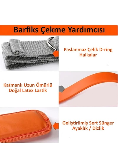 Valkyrie Pull Up Barfiks Çekme Yardımcısı Evrensel Uyumlu 40kg Ağırlık Düşürücü Ayarlanabilir Kolay Kurulum Kullanım