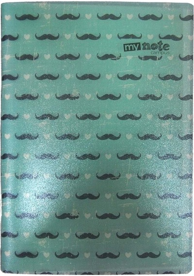 Mynote Campus Defter A6 40yp Çizgili - Bıyık Kırmızı