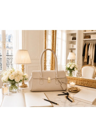 Housebags Jardin Elegance New Trend Omuz Çantası Vizon
