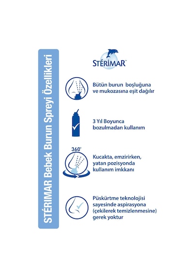 Sterimar Baby Deniz Suyu Burun Sprey 50 ML