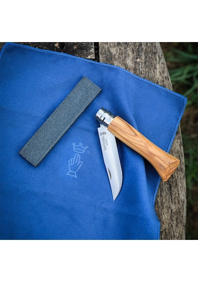 Opinel Küçük Bileme Taşı, Bıçak Ve Bıçak Bilemek İçin, Uzunluk: 10 Cm, 254637, Gri