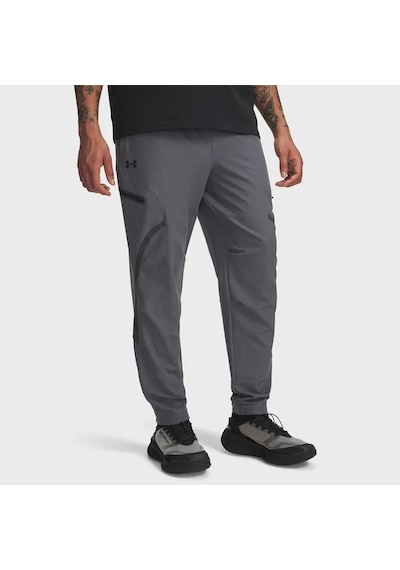 Under Armour Unstoppable Cargo Erkek Gri Polo Yaka Tişört