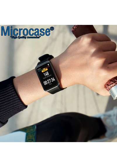 Microcase Huawei Watch Fit 2 Tokalı Silikon Kordon Kayış - AL3110
