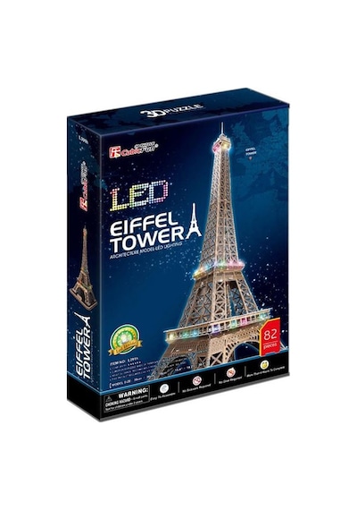 Cubicfun 3d Puzzle Eyfel Kulesi L091h
