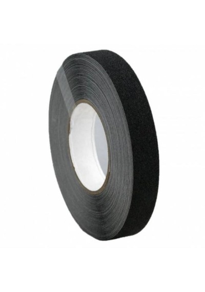Siyah Merdiven Ve Zemin Kaydırmaz Kaymaz Bant 25 Mm X 25 Mt