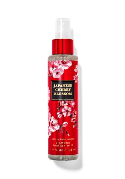 Bath & Body Works Japanese Cherry Blossom Işıltılı Vücut Spreyi 145 ML