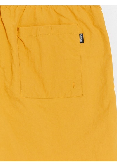 Lcw Swımwear Sarı Kısa Boy Baskılı Erkek Deniz Şortu