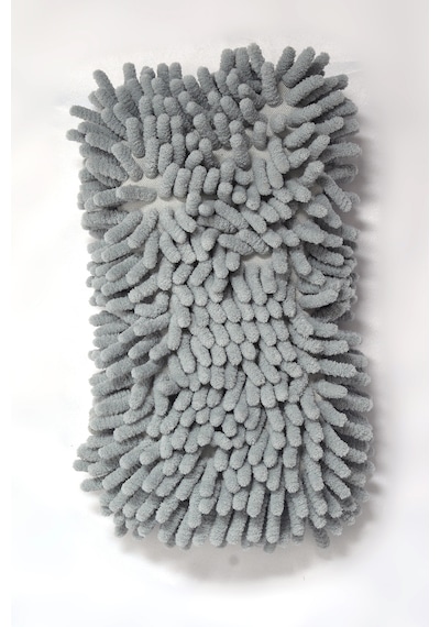 Spark 7040 Mikrofiber Şönil Oto Temizlik Ve Yıkama Süngeri Gri 1 Adet