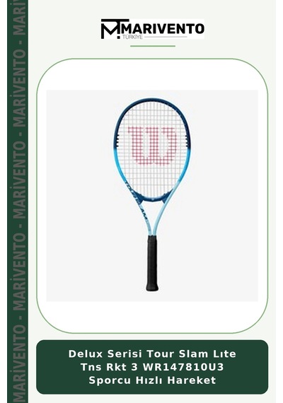 Delux Serisi Tour Slam Lıte Tns Rkt 3 Wr147810u3 Sporcu Hızlı Hareket