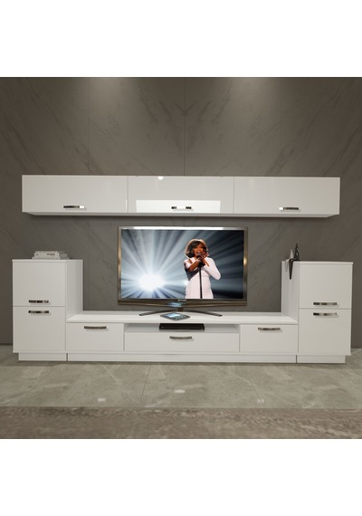 Decoraktiv Trendstyle 9 Mdf Tv Ünitesi Tv Sehpası Beyaz