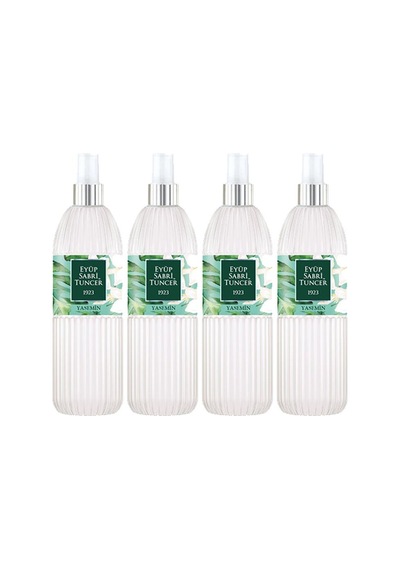 Eyüp Sabri Tuncer Yasemin Kolonyası Silindir Pet Şişe Sprey 150 ML x 4