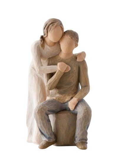 W. Tree Sen Ve Ben Dekoratif Biblo, Modern Çift Figürü, 17 Cm, Reçine Diğer