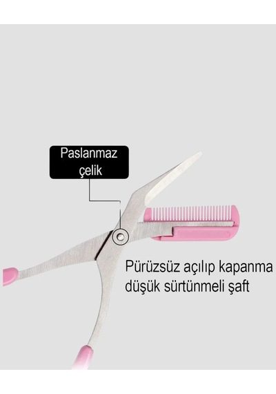 Lb Kaş Şekillendirme Makası Taraklı Hassas Ve Güvenli Kesim