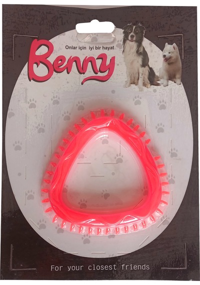 Benny Köpek Oyuncağı Üçgen 8 X 8.5 Cm Tcu