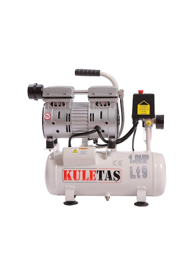 Kuletaş Süper Sessiz Yağsız Kompresör 9 L