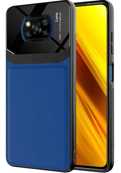 Xiaomi Poco X3 Nfc Kilif Lens Deri Görünümlü Tpu Kapak 499746916
