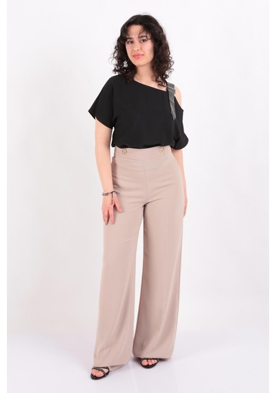 Ayhan 7512 Kadın Pantolon 7512-174-R0152 Bej