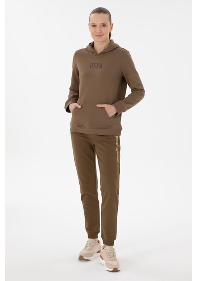 U.s. Polo Assn. Kadın Haki Eşofman Altı 50289539-vr027 Haki