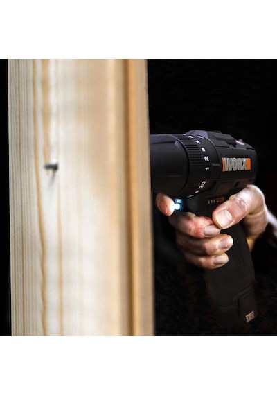 Worx WX121 12 V 2.0 AH Li-ion Çift Akülü Kömürsüz Darbeli Matkap + 5 Parça Aksesuar
