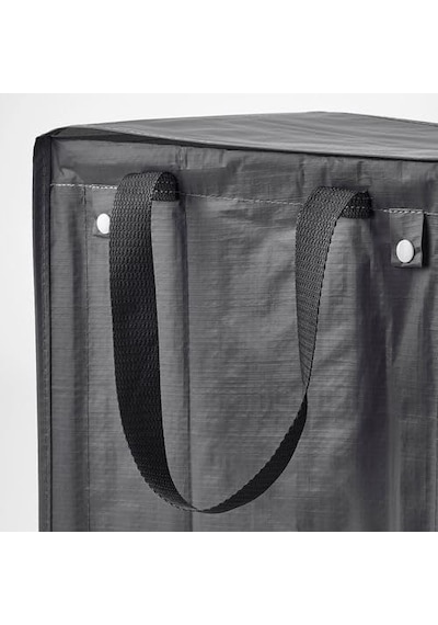 3 Adet Çamaşır Sepeti, Beyaz-koyu Gri-açık Gri Meridyendukkan 35litre 22x35x45 Cm/çamaşır Sepeti Çok Renkli