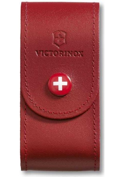 Victorinox Kamp 4.0521.1 Deri Kılıf Kırmızı