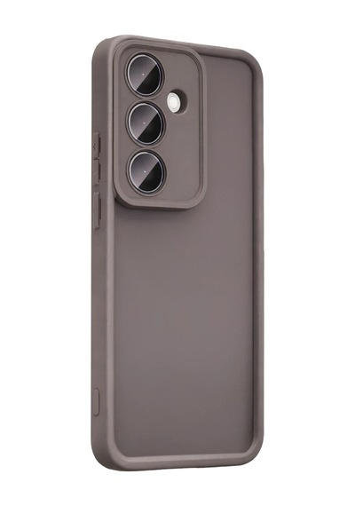 Samsung Uyumlu  Galaxy A57 5g Viera Silikon - Gri 0.2M-Çok Renkli