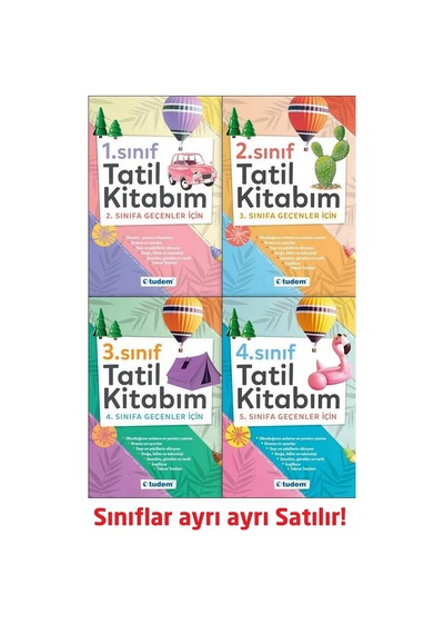 Tudem 3.Sınıf Yaz Tatil Kitabı