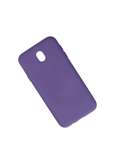 Newface Samsung Galaxy Uyumlu J7 Pro / J730 Kılıf Nano İçi Kadife Silikon Semeglbl - 72 - Mor