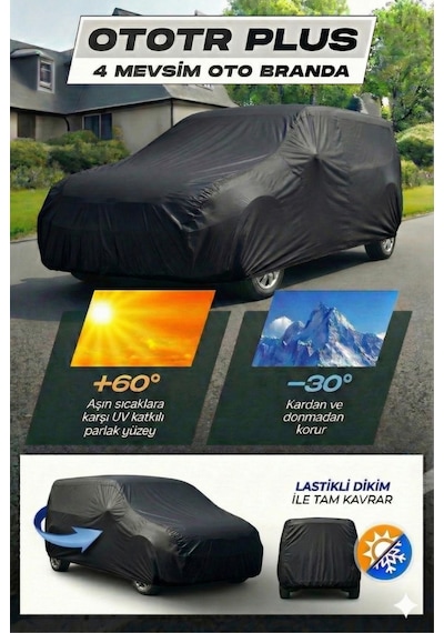 Fiat Fiorino Araç Brandası Siyah
