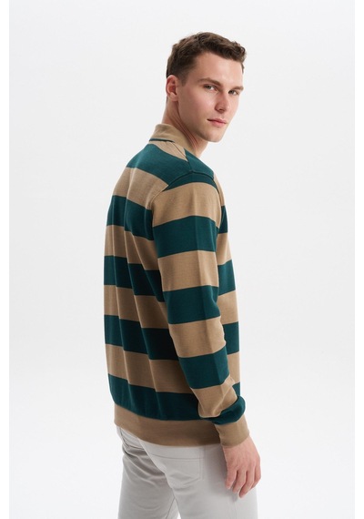 Ar-ma Erkek Ribanalı Regular Fit Çizgili %100 Pamuk Ringel Ottoman Kumaş Polo Yaka Düğmeli Sweatshirt K30554952602 Yeşil-y10 Yeşil Ar-ma Erkek Ribanalı Regular Fit Çizgili %100 Pamuk Ringel Ottoman Kumaş Polo Yaka Düğmeli Sweatshirt K30554952602 Yeşil-y10 Yeşil
