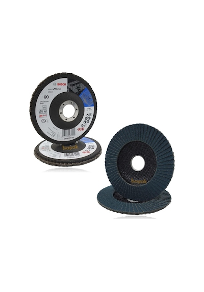 Bosch Expert 125 Mm 60 Kum X551 Fiber Metal-ınox Flap Disk 1 Ad 2608607354