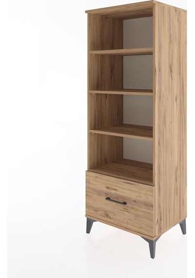 Hyperion Dolap 4 Raflı Tek Çekmeceli 60x44x163 Çam-çam Atlas Çam